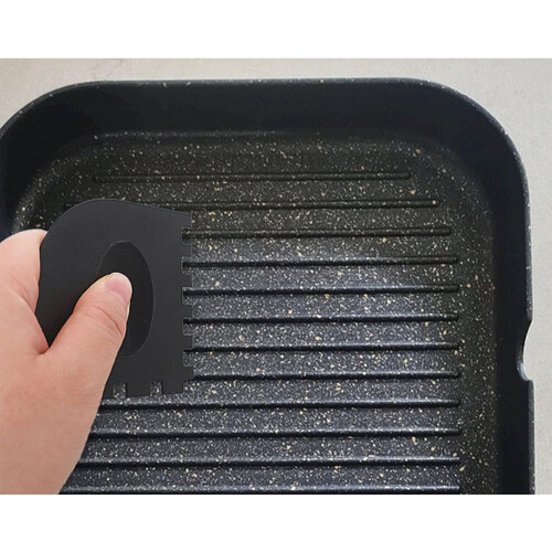 3 Pieces/Set Pot Cleaning Scraper Oil Stain Removal Accessories For Kitchen Baking Mould Practical Ref: 9757 2