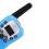2Pcs Kids Walkie Talkies 3KM Range Blue Clear Sound 11