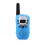 2Pcs Kids Walkie Talkies 3KM Range Blue Clear Sound 2