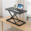 Living And Home (Black) Height Adjustable Standing Desk Converter 1