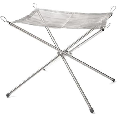Outdoor Fire Pit Mesh Burning Pit Replacement Fire Grille Folding Campfire Stand Mesh Camping Grill Mats Ref: 8926 2