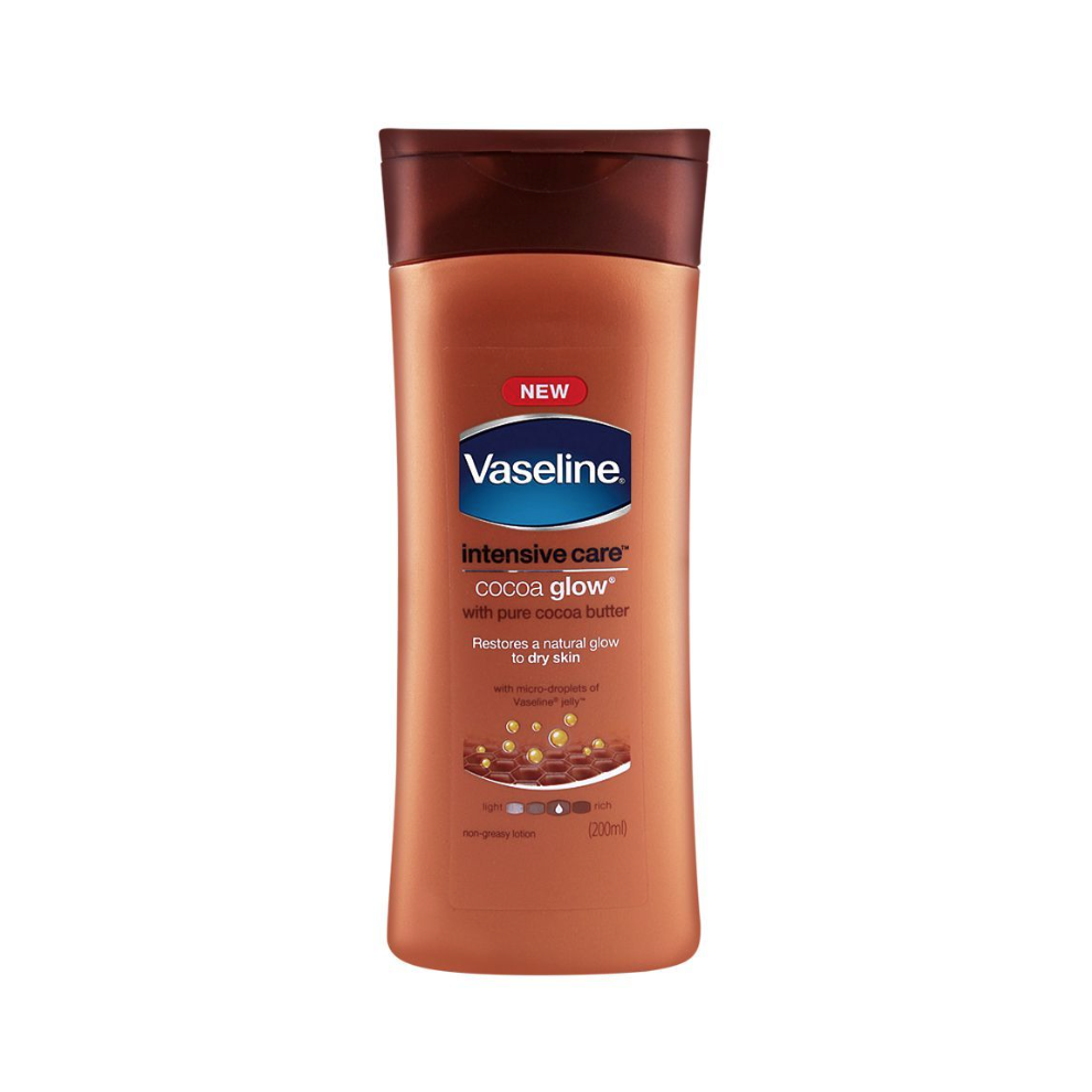 Vaseline Pure Cocoa Butter Lotion 200 Ml