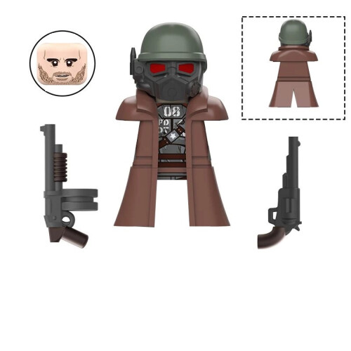 Black Armor Ranger 4PCS Minifigure Building Block Toy 2