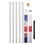 Noa and Nani Aluminium Flagpole 20ft with 2 Flags Union Jack and England Flag 4