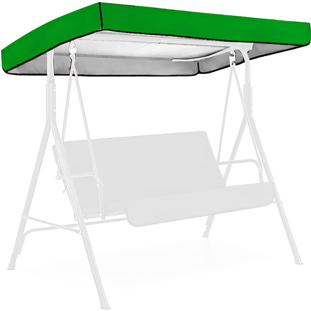 cover for seat area of porch swing, replacement for 3seater garden hammock canopy green 83.9487.1/9.1in Ref: 7816-image-OPC-PJ5N8PV-NEW