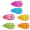School Supply Portable Small Rectangular 6Pcs 5
