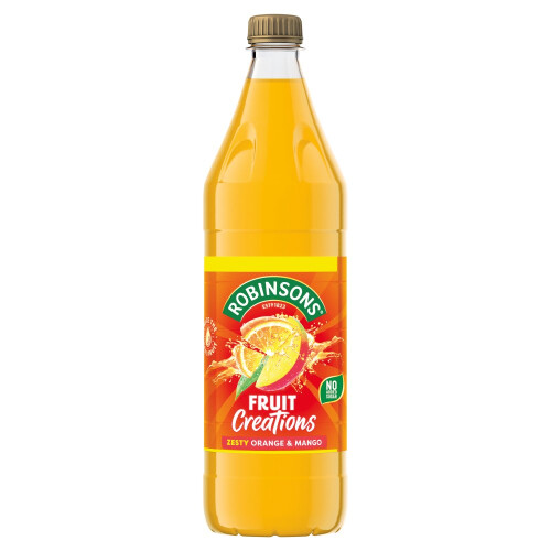 Robinsons Fruit Creations Orange & Mango 750ml (Pack of 8) 1