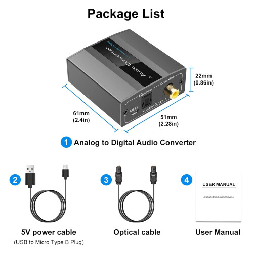 Analog to Digital Audio Converter 2