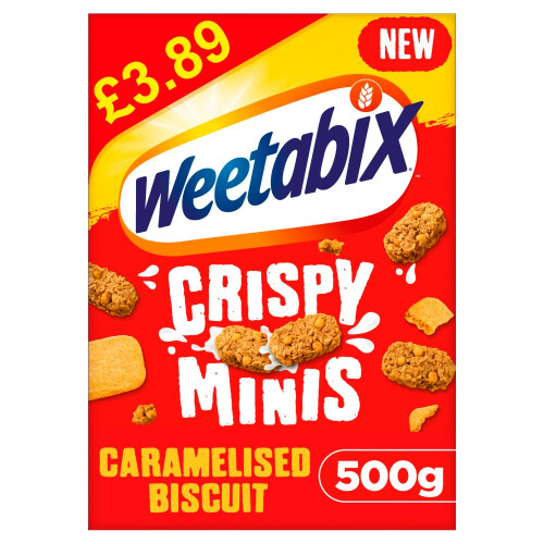 Weetabix Weetabix Crispy Minis Caramelised Biscuit 500g (Pack of 5) 2