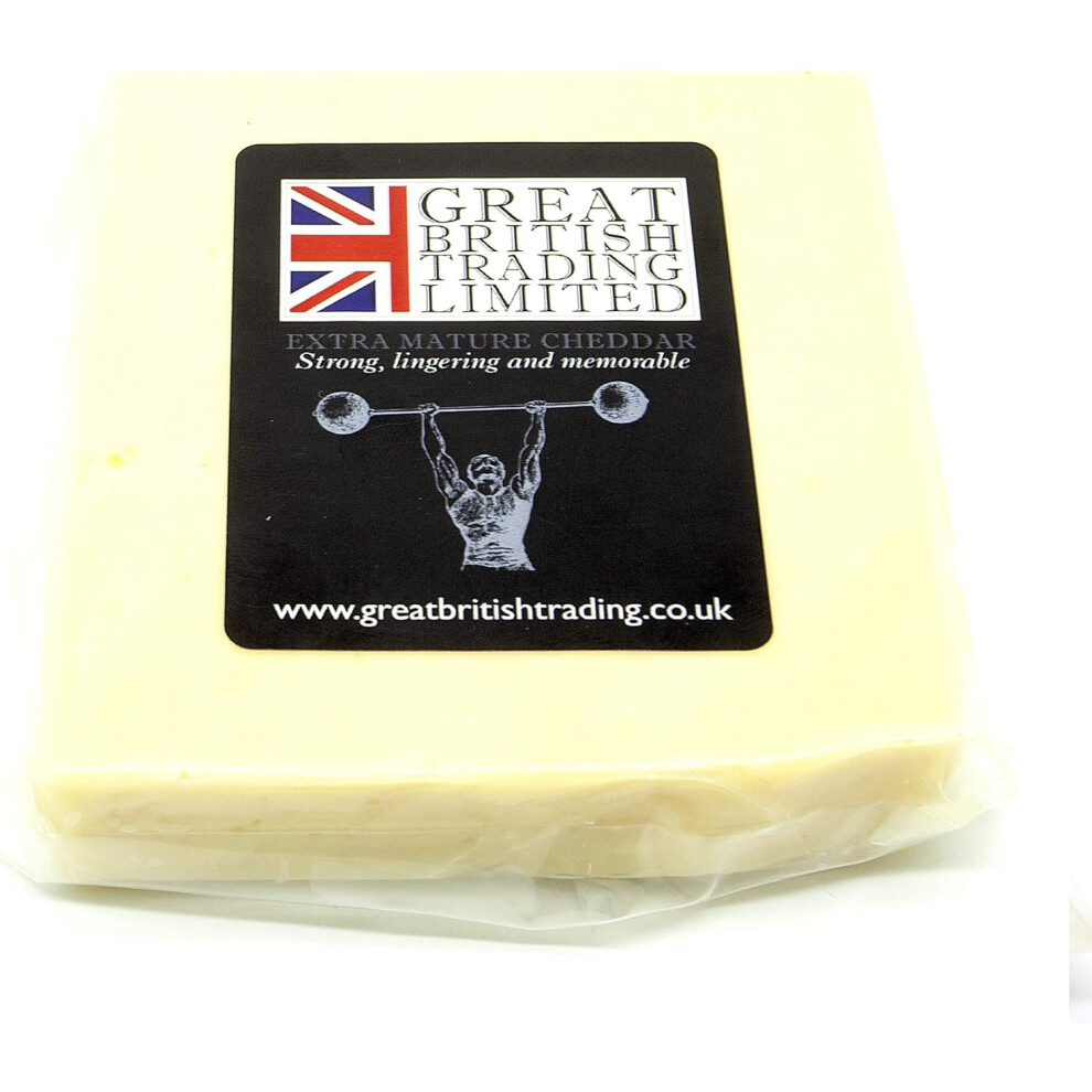 Great British Trading Limited Great British Trading 2 X 200G Block Extra Mature Cheddar Cheese