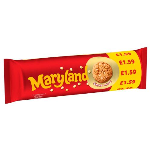 Maryland White Choc 200g (Pack of 12) 1