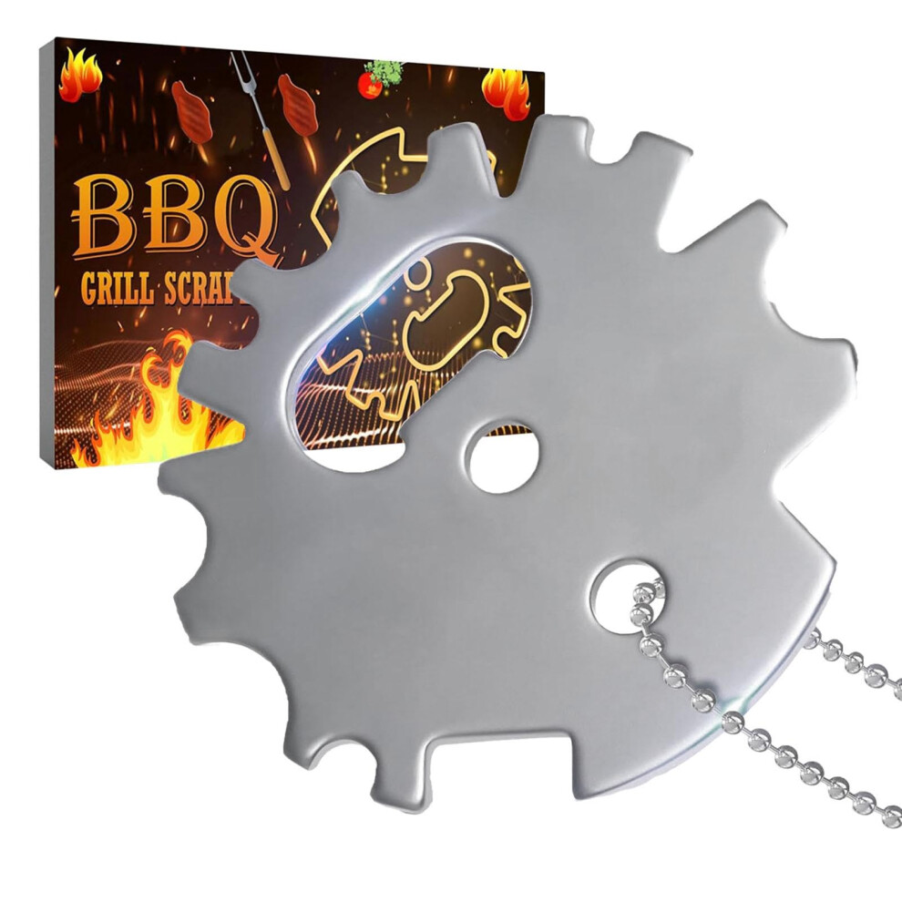 Barbecue Scraper for Outdoor Grill, Grill Scraper, BBQ Scraper Grill Brush, Safe Grill Brush-image-OPC-PJ5NBHY-NEW