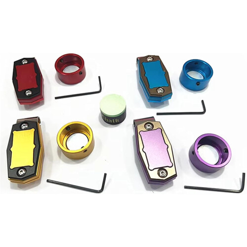 Pool Billard Cue Chalk holder with belt clip Billard Cue Chalk Box Pool Chalks case Easy to use Ref: 5151 1