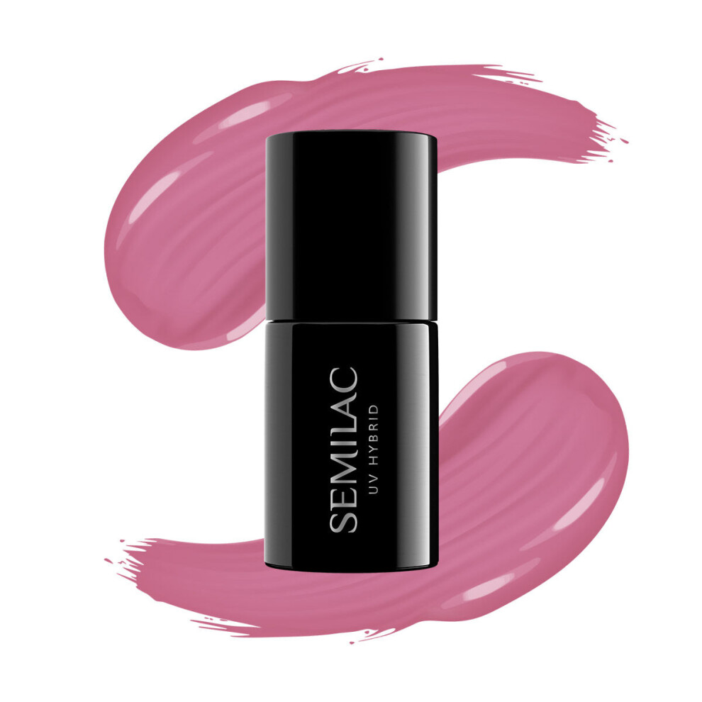 Semilac Pink Gel Nail Polish | Long Lasting And Easy To Apply | Perfect For Home And Professional Manicure And Pedicure - 200 Old 7Ml