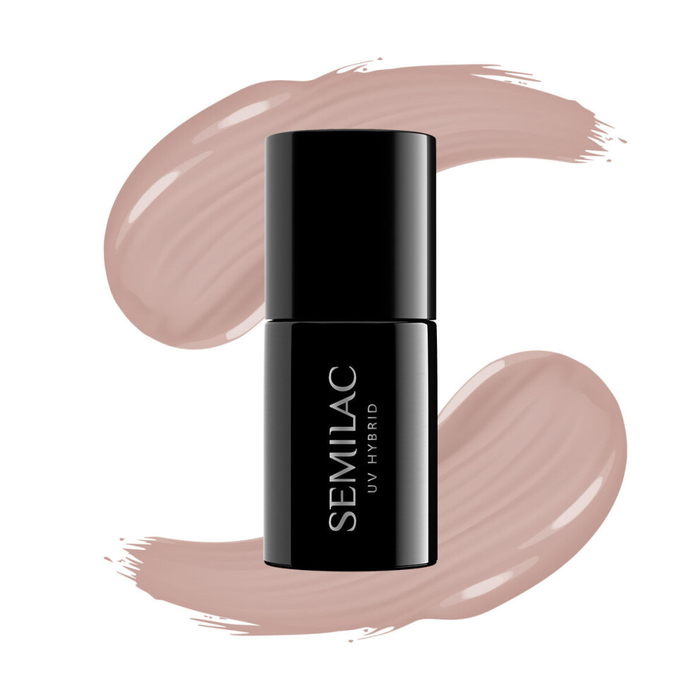 Semilac Brown,Grey Gel Nail Polish | Long Lasting And Easy To Apply | Perfect For Home And Professional Manicure And Pedicure - 202 Grey Brown 7Ml
