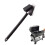 BBQ grill cleaning brush with long handle for iron grill grates 1