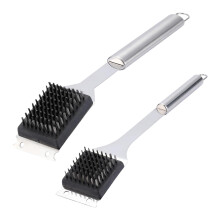 Grill brushes for grill cleaner, scraper brush Ergonomic cleaning scraper grill accessories, food cleaning tool