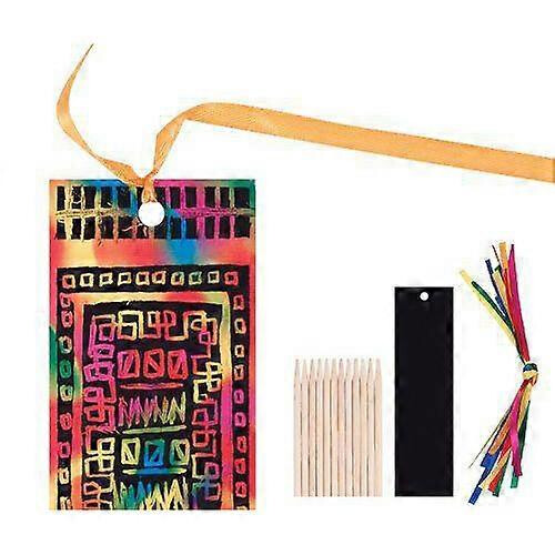Creative School Supply Scratch Bookmarks 12pk 2