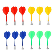 12 Colourful Magnetic Darts 3 of each in Red, Yellow and Blue Ref: 5409