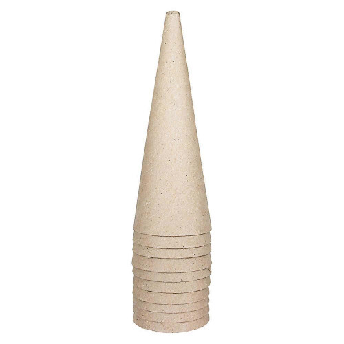 Creative School Supply Cardboard Cone 10pcs Adult 18cm