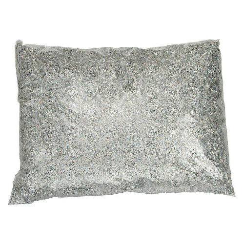 Creative School Supply Glitter Bulk 1kg Adult Silver