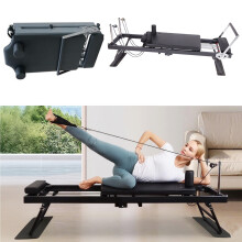 Pilates Reformer Stretch Machine Folding Home Gym Body Sculpting Board