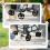 PawHut PawHut Foldable Pet Stroller w/ Detachable Carrier, Soft Padding - Grey 7