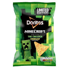 Doritos Zingy Salt&VinegarTortillaChipsSharingBagCrisps180g(Packof12)
