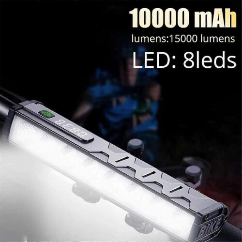Ultra-Bright Bicycle Light 15000 Lumen Front Bike Light 2