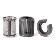 Hair Dryer Inner Filter + Outer Filter Cage for Hair Dryer HD01 HD03 HD08 Models, with Filter Cleani