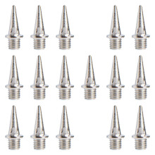 16 Pieces Replacement Spikes for Running Shoes, Running Spikes, Athletics Spikes for Short Runs, Climbing, Cross Country, As shown Ref: 6679