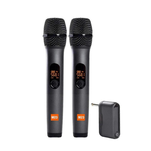 New Universal Microphone Home USB Wireless Microphone Live Broadcast Radio Digital Display Microphon
