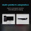 (White) Backplate Programable Remap Kit for PS5 DualSense Gamepad PC Back Buttons with Turbos Macro Function 3