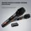 New Universal Microphone Home USB Wireless Microphone Live Broadcast Radio Digital Display Microphon 5