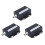 3Pcs Ethernet IP Extender over Coax HD Network Kit EoC Coaxial Cable Transmission Extender for Secur 1