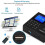 Time Attendance Machine Fingerprint Password Time Clock for Employee with Finger Scan, RFID and PIN 4