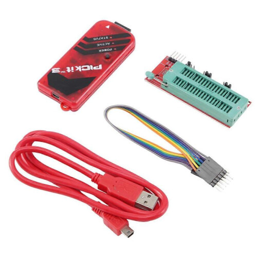 PICKIT3 Programmer + PIC ICD2 PIC Kit 2/3 Programming Adapter Universal Programmer Seat FZ0508 1