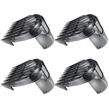 4 Pcs 3-15mm Hair Clipper Comb for QC5510 QC5530 QC5550 QC5560 QC5570 QC5580 Hair Trimmer Replacemen