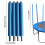 Trampoline Poles Replacement,with Trampoline Poles Anti-Collision Protector,with Screws Enclosure St 5