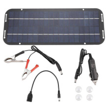 12V 60W Solar Panels Charger Car Motorcycle Kick Scooter Portable Solar Panel Car Charger Battery Ef