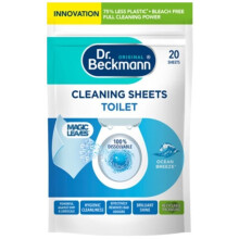 Dr.Beckmann Magic Leaves Toilet Cleaning Sheets 20pk Ocean Breeze