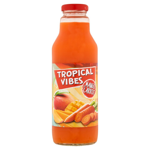 Tropical Vibes Mango + Carrot 532ml (Pack of 12) 1