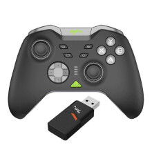 (Black) PXN P5 Bluetooth Gamepad 1000Hz Hall Trigger Rocker Tri-Mode Long Battery Life Ergonomics for Switch