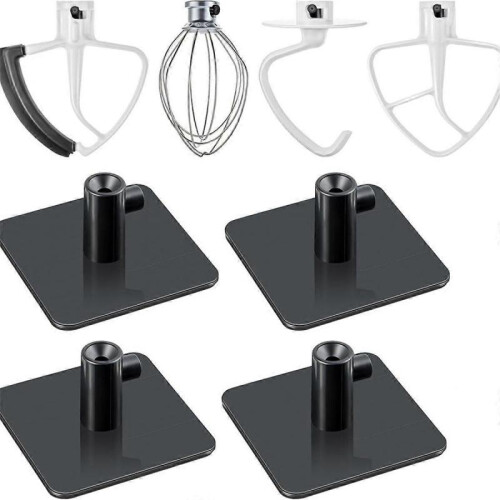 (White) Suitable for KitchenAid Mixer Chef Machine Hook Vertical Accessory Bracket Universal Kitchen Accesso 2