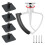 (White) Suitable for KitchenAid Mixer Chef Machine Hook Vertical Accessory Bracket Universal Kitchen Accesso 4