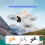 (Orange) Tail Wing for DJI NEO Drone Flight Tail Eeduce Drag Quick-Release Rear Wing Drone Accessories 2