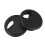 4 Pcs 50mm Diameter Desk Wire Cord Cable Grommets Hole Cover Black 3