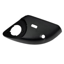(Black, Right) Car Side Wing Mirror Lower Cover Double Hole Rearview Mirror Base Cover for Mercedes-Benz Vito W447