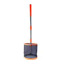 PingPong Tennis Pick, Top Table Tennis Retriever Collector Bucket Ping Pong Tennis Pickup Mesh Bag red Ref: 5266