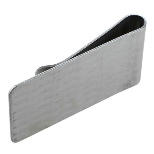 6X Money Clip, Stainless Steel Silver 1